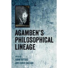 Agamben's Philosophical Lineage Hardcover, Edinburgh University Press
