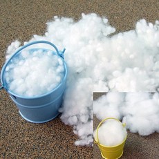 [못난이손] 솜 구름솜 방울솜 쿠션솜 인형솜 베개솜 트리솜 장식솜, 방울솜 100g, 1개