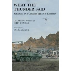 What the Thunder Said: Reflections of a Canadian Officer in Kandahar Paperback, Dundurn Group (CA)