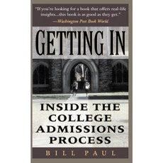 Getting in: Inside the College Admissions Process Paperback, Da Capo Press