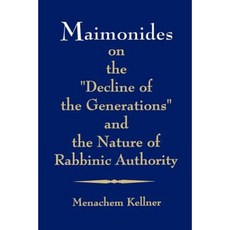 Maimonides on 'Decline of Generati Paperback, State University of New York Press