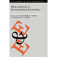 Meta-Analysis in Environmental Economics Hardcover, Springer