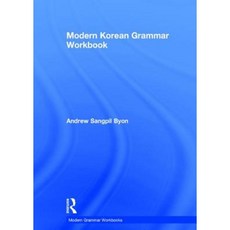 Modern Korean Grammar Workbook Hardcover, Routledge