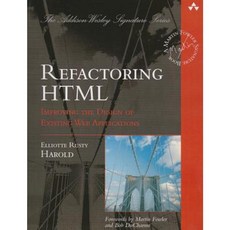 Refactoring HTML: Improving the Design of Existing Web Applications Paperback, Addison-Wesley Professional
