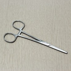 [못난이손] 겸자 솜 넣는 가위 집게가위 톱니가위, 겸자(소/14cm), 1개