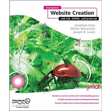Foundation Website Creation with CSS XHTML and JavaScript Paperback, Friends of ED