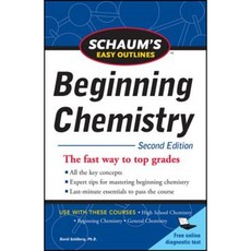 Schaum's Easy Outline of Beginning Chemistry Second Edition Paperback, McGraw-Hill Education