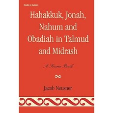 Habakkuk Jonah Nahum and Obadiah in Talmud and Midrash: A Source Book Paperback, University Press of America