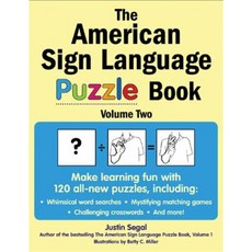 The American Sign Language Puzzle Book Volume 2 Paperback, McGraw-Hill Education