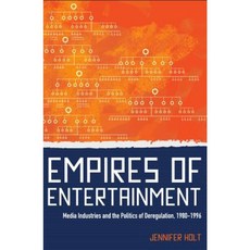 Empires of Entertainment: Media Industries and the Politics of Deregulation 1980-1996 Hardcover, Rutgers University Press
