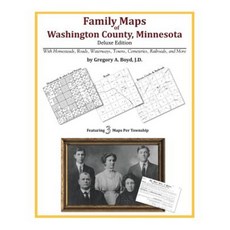 Family Maps of Washington County Minnesota Paperback, Arphax Publishing Co.