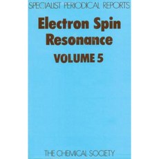 Electron Spin Resonance: Volume 5 Hardcover, Royal Society of Chemistry