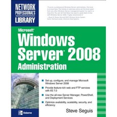 Microsoft Windows Server 2008 Administration Paperback, McGraw-Hill Education