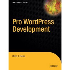 Pro Wordpress Development Hardcover, Apress