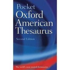 Pocket Oxford American Thesaurus Paperback, Oxford University Press, USA