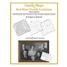 Family Maps of Red River Parish Louisiana Paperback, Arphax Publishing Co.