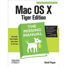 Mac OS X Tiger: The Missing Manual Paperback, O'Reilly Media