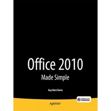 Office 2010 Made Simple Paperback, Apress