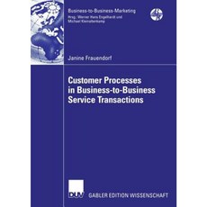 Customer Processes in Business-To-Business Service Transactions Paperback, Deutscher Universitatsverlag