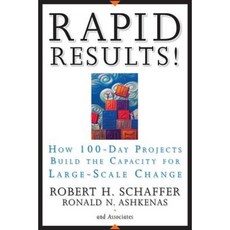 Rapid Results!: How 100-Day Projects Build the Capacity for Large-Scale Change Hardcover, Jossey-Bass