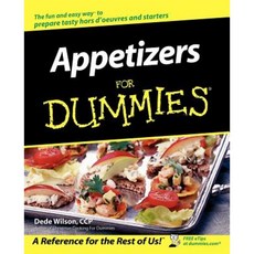 Appetizers for Dummies Paperback