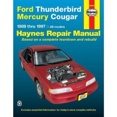 Ford Thunderbird and Mercury Cougar 1989-1997 Paperback, Haynes Manuals