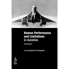 Human Performance and Limitations in Aviation Paperback, Wiley-Blackwell