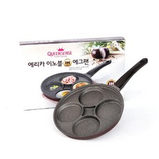 세신 윤식당 4구 에그팬 계란 후라이팬 인덕션 가능, 4구(인덕션가능), 1개