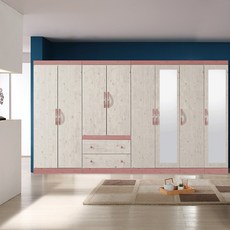 해해동동 라라 옷장/투서랍(단품)시리즈(수도권무료배송), 이불장-핑크