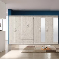 해해동동 라라 옷장/투서랍(단품)시리즈(수도권무료배송), 거울옷장-워시