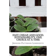 Fast Cheap and Good: Sustainability One Choice at a Time Paperback, Hilltop Communications