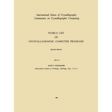 World List of Crystallographic Computer Programs Paperback, Springer