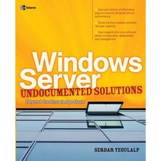Windows Server Undocumented Solutions: Beyond the Knowledge Base Paperback, McGraw-Hill/Osborne Media