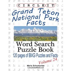 Circle It Grand Teton National Park Facts Word Search Puzzle Book Paperback, Lowry Global Media LLC