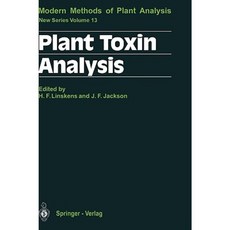 Plant Toxin Analysis Hardcover, Springer