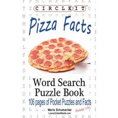 Circle It Pizza Facts Word Search Puzzle Book Paperback, Lowry Global Media LLC