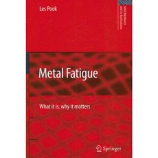 Metal Fatigue: What It Is Why It Matters Hardcover, Springer