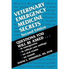 Veterinary Emergency Medicine Secrets Paperback, Hanley & Belfus