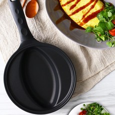퀸센스 핸디 오므라이스팬, 22cm, 1개