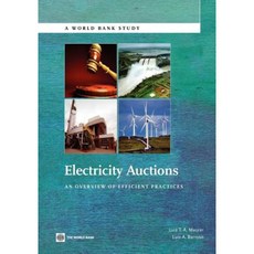 Electricity Auctions: An Overview of Efficient Practices Paperback, World Bank Publications