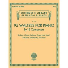 95 Waltzes by 16 Composers for Piano: Schirmer's Library of Musical Classics Vol. 2132 Paperback, G. Schirmer, Inc.