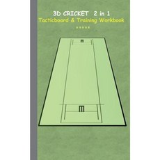 3D Cricket 2 in 1 Tacticboard and Training Book Paperback, Books on Demand