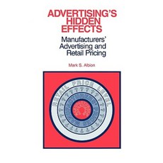 Advertising's Hidden Effects: Manufacturers' Advertising and Retail Pricing Hardcover, Auburn House Pub. Co.