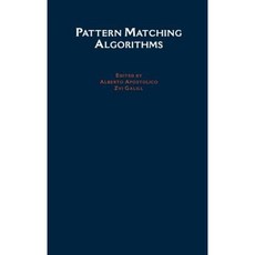 Pattern Matching Algorithms Hardcover, Oxford University Press, USA