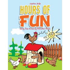 Hours of Fun Using This Drawing Activity Book Paperback, Jupiter Kids