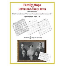 Family Maps of Jefferson County Iowa Paperback, Arphax Publishing Co.