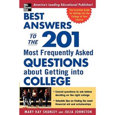 The 201 Most Frequently Asked Questions about Getting Into Coll Ege Paperback, McGraw-Hill