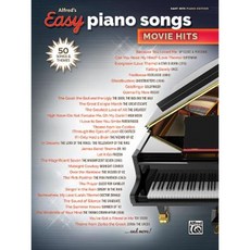 Alfred's Easy Piano Songs -- Movie Hits: 50 Songs and Themes Paperback, Alfred Music