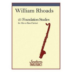 21 Foundation Studies: Alto or Bass Clarinet Paperback, Southern Music Company