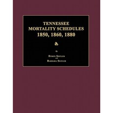 Tennessee Mortality Schedules 1850 1860 1880 Paperback, Janaway Publishing, Inc.
